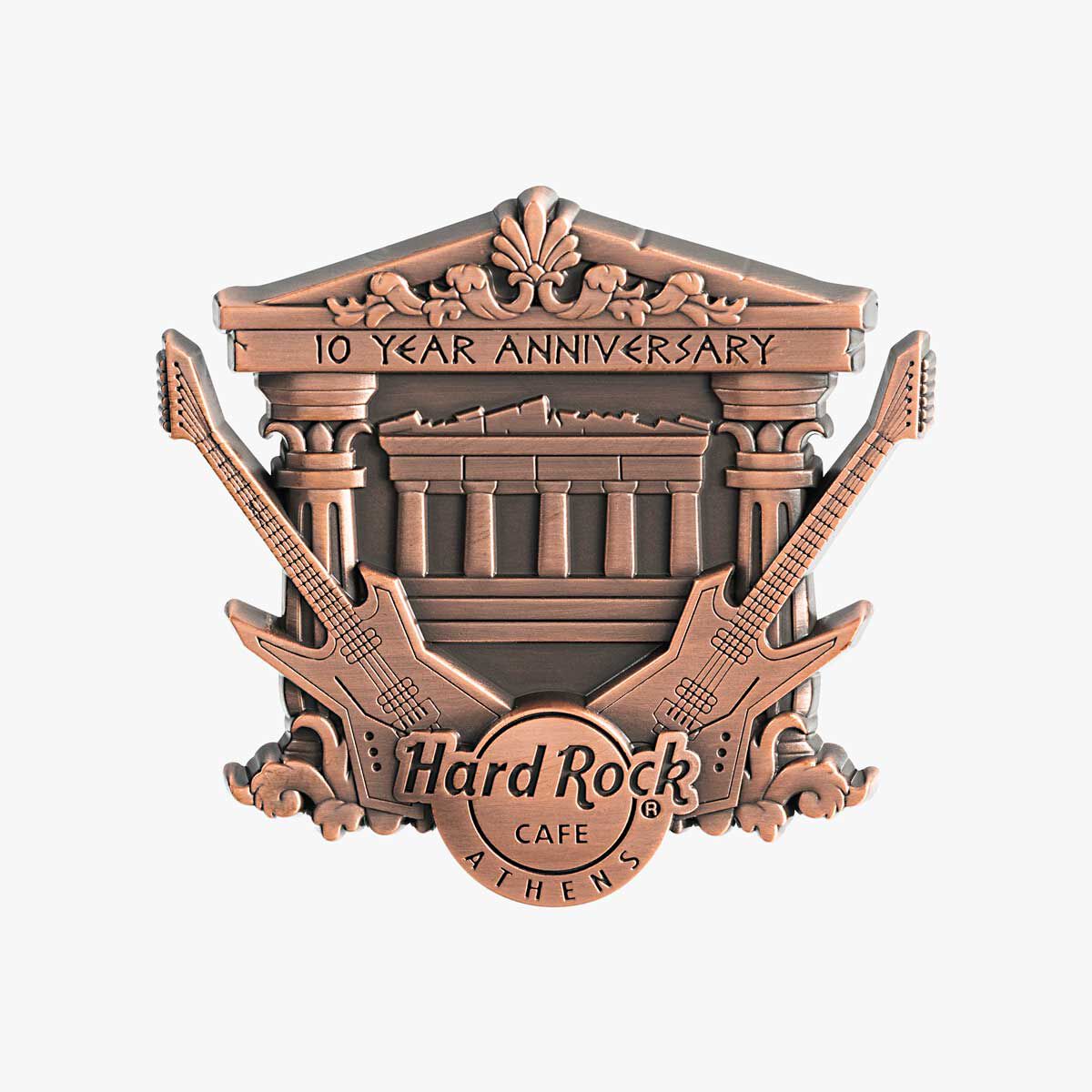 Limited Edition Athens 10th Anniversary Pin | Online Rock Shop