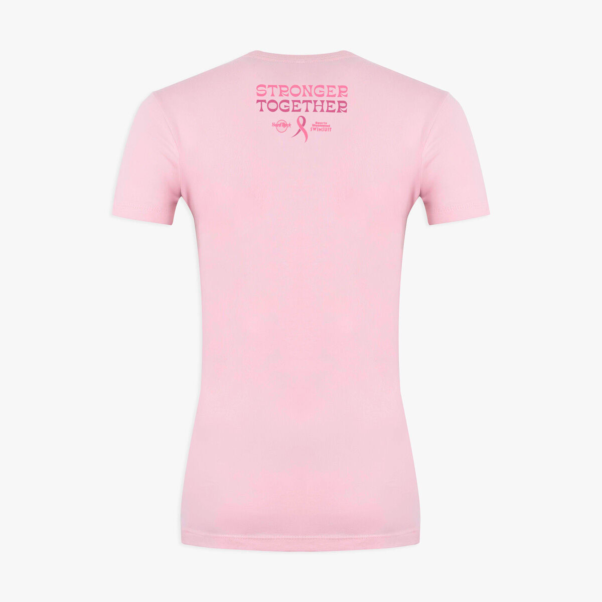 Doll Hard Rock Pinktober Ladies Baby 2025 Tee in Light Pink