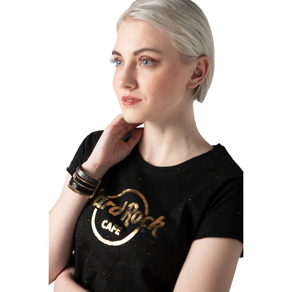 T shirts gold top