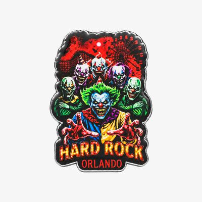 Limited Edition Orlando Halloween Funhouse Clowns Pin