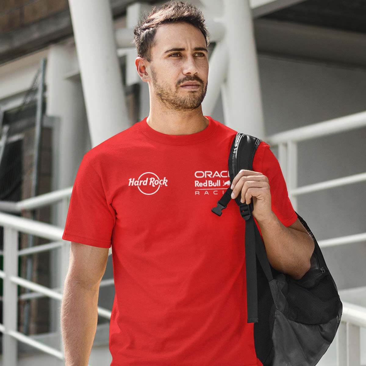 Red Bull F1 Racing Adult Fit Tee in Red | Online Rock Shop