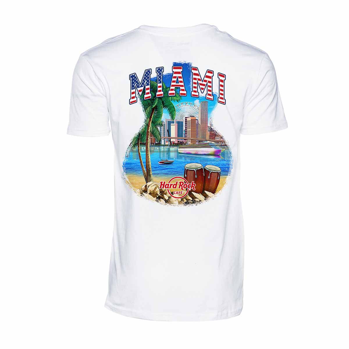 Adult Fit Guitar City Art Tee | Online Rock Shop