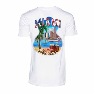 Adult Fit Guitar City Art Tee Adult Fit Guitar City Art Tee