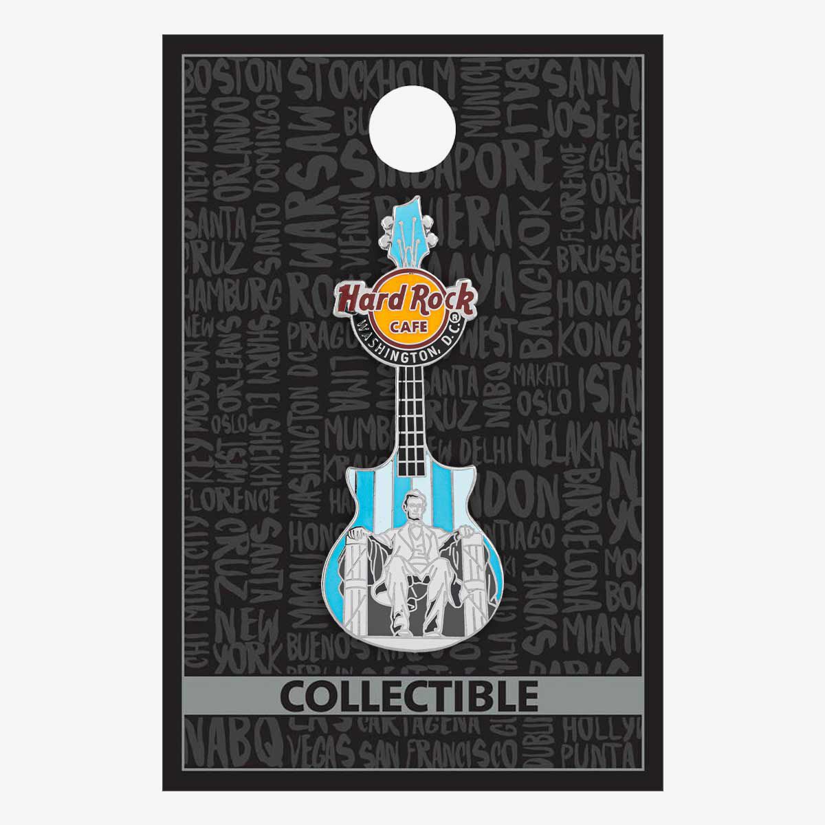 DC Lincoln Monument Guitar Pin | Online Rock Shop