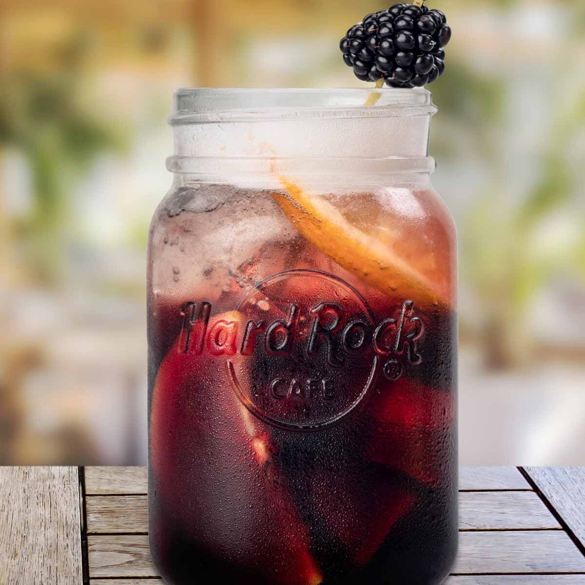 Logo Mason Jar with Straw Hole Lid | Online Rock Shop
