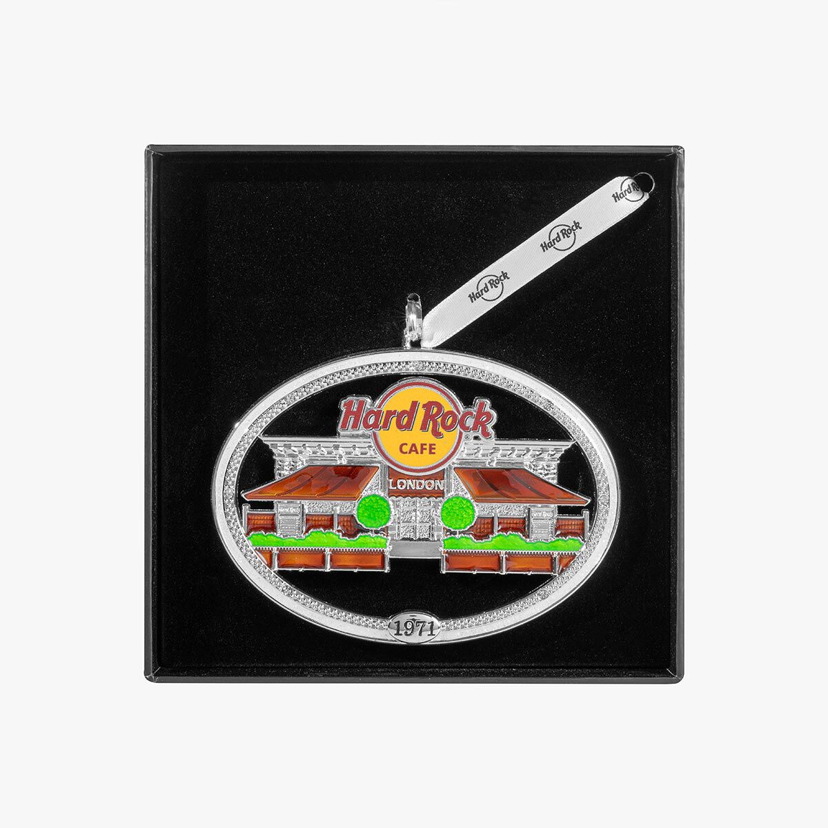 Hard Rock Old Park Lane London Oval Ornament | Online Rock Shop