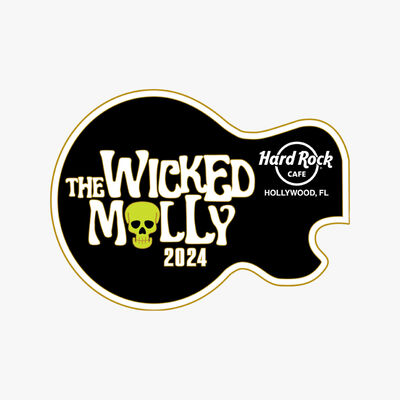 Wicked Molly Band Pin Hollywood Hotel
