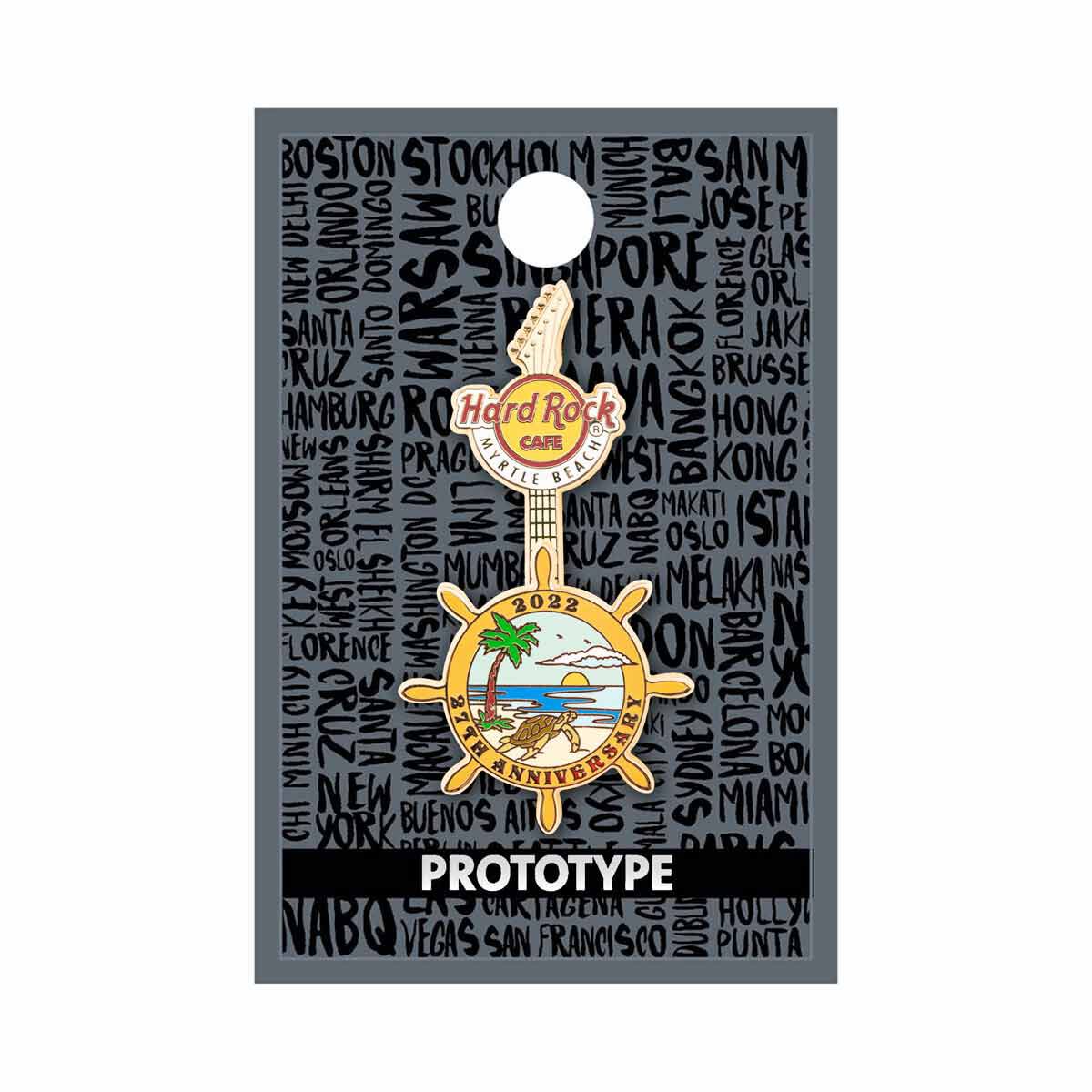 Myrtle Beach 27th Anniversary Spinner Prototype Pin | Online Rock Shop