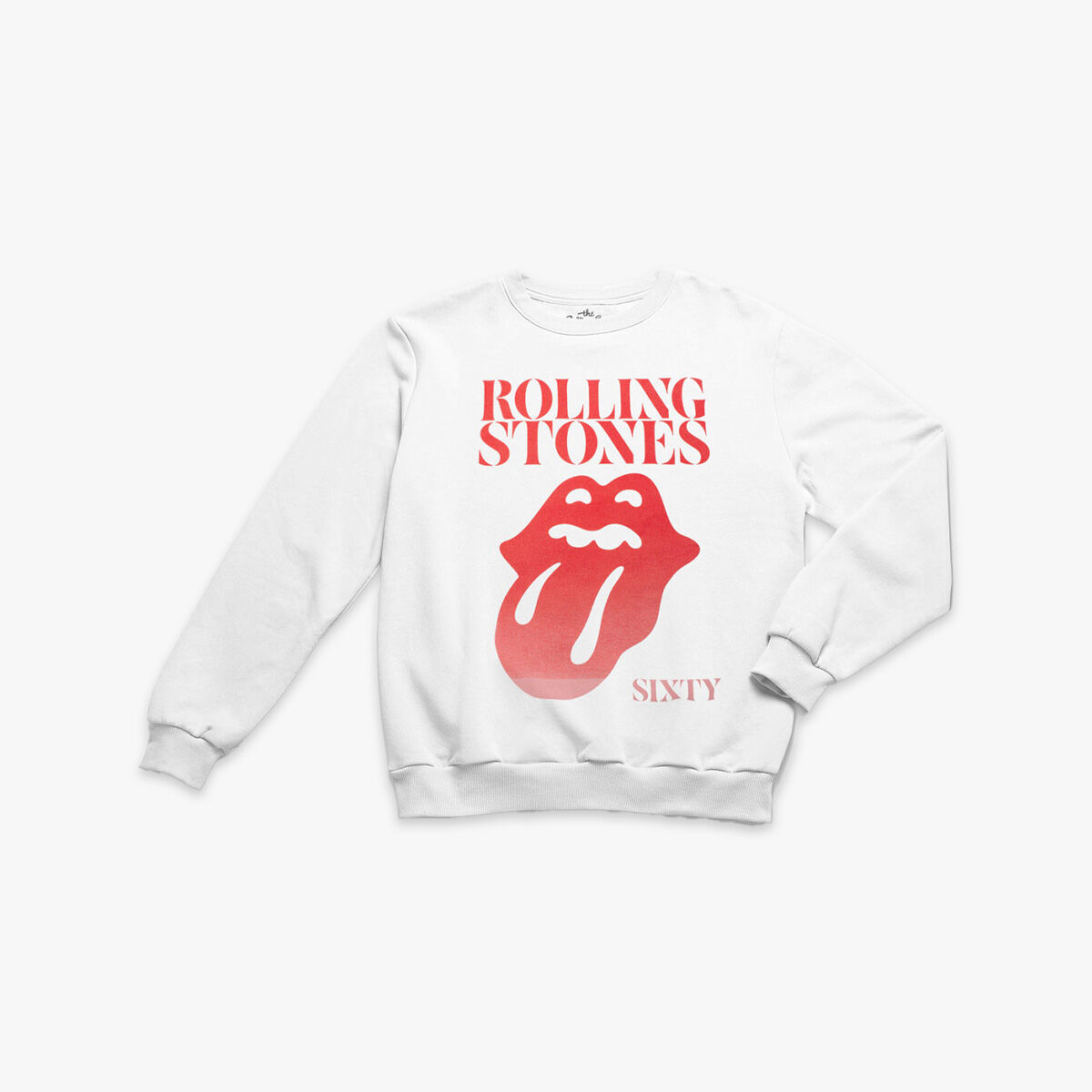 White rolling stones sweatshirt discount