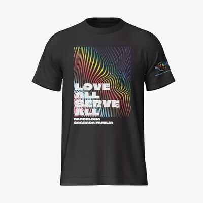 2026 Pride Wave Tee in Black