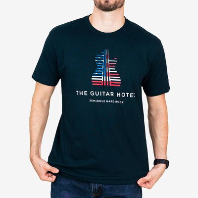 Guitar Hotel Americana Tee Guitar Hotel Americana Tee