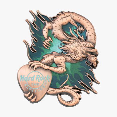 3D Asia Dragon Pin 3D Asia Dragon Pin