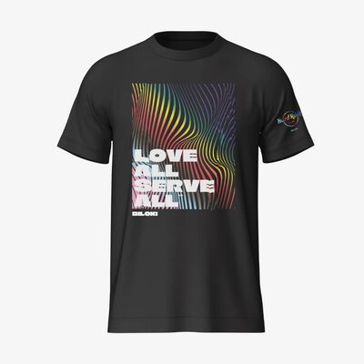 2026 Pride Wave Tee in Black