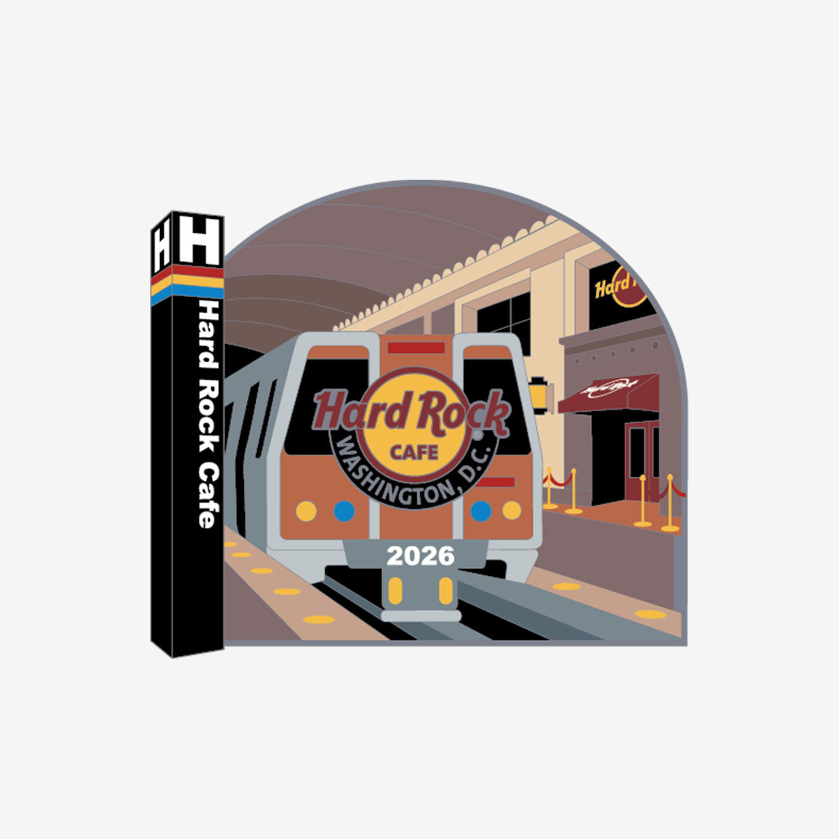 Hard Rock Washington D.C. Ride That Train 2026 Limited Edition Pin