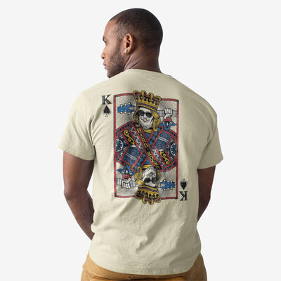 King of Spades Card Tee King of Spades Card Tee
