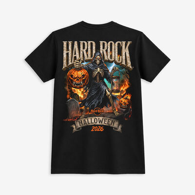 Halloween 2026 Grim Reaper Tee in Black