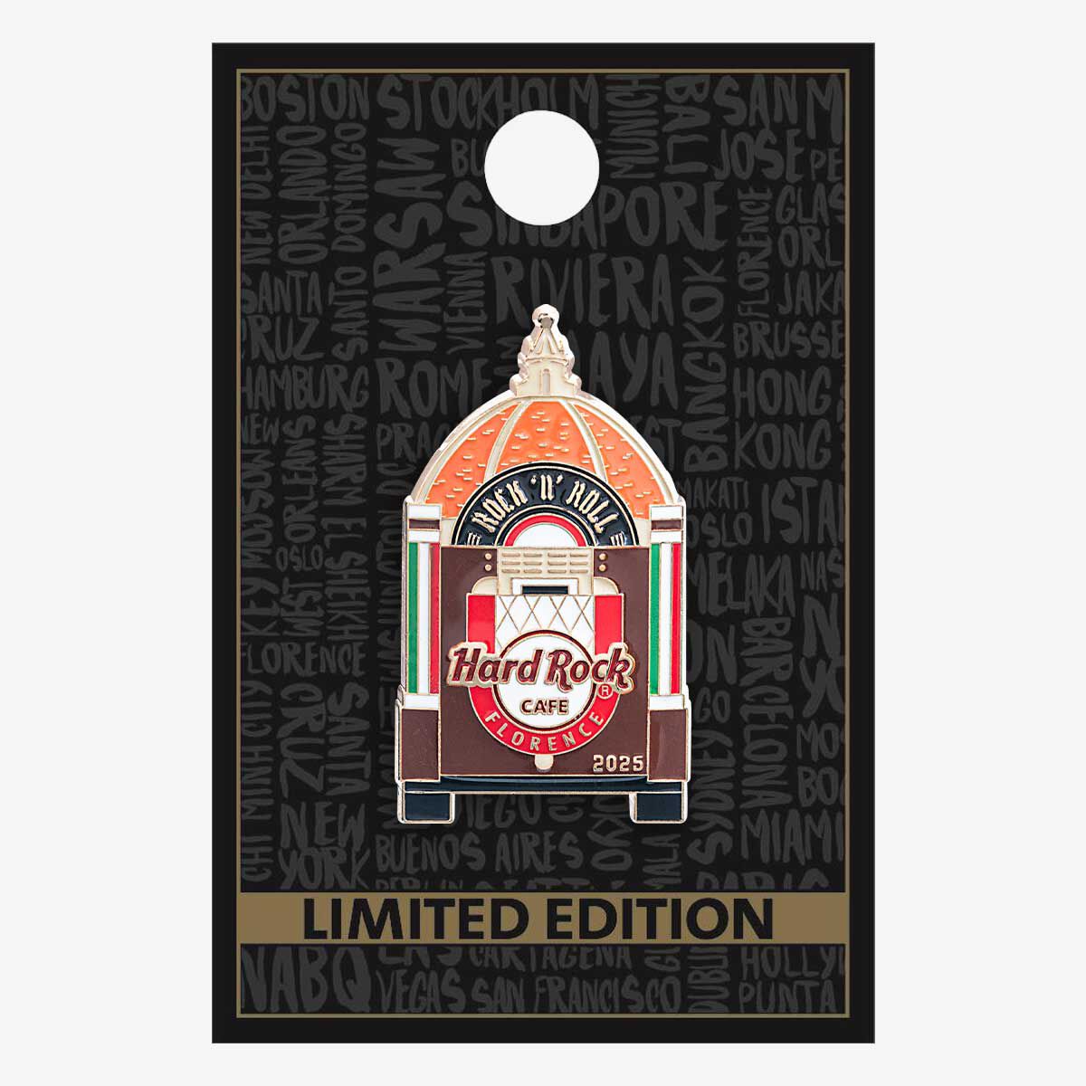 Limited Edition Florence 3D Jukebox Pin | Online Rock Shop