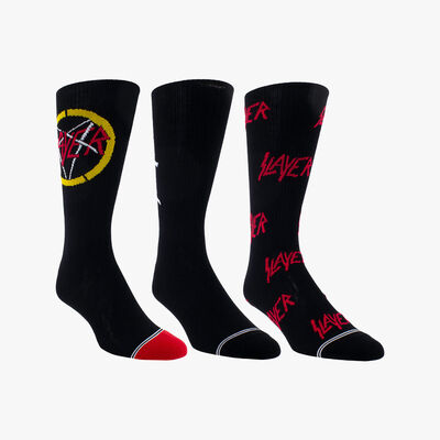 Slayer 3 Pack Socks Slayer 3 Pack Socks