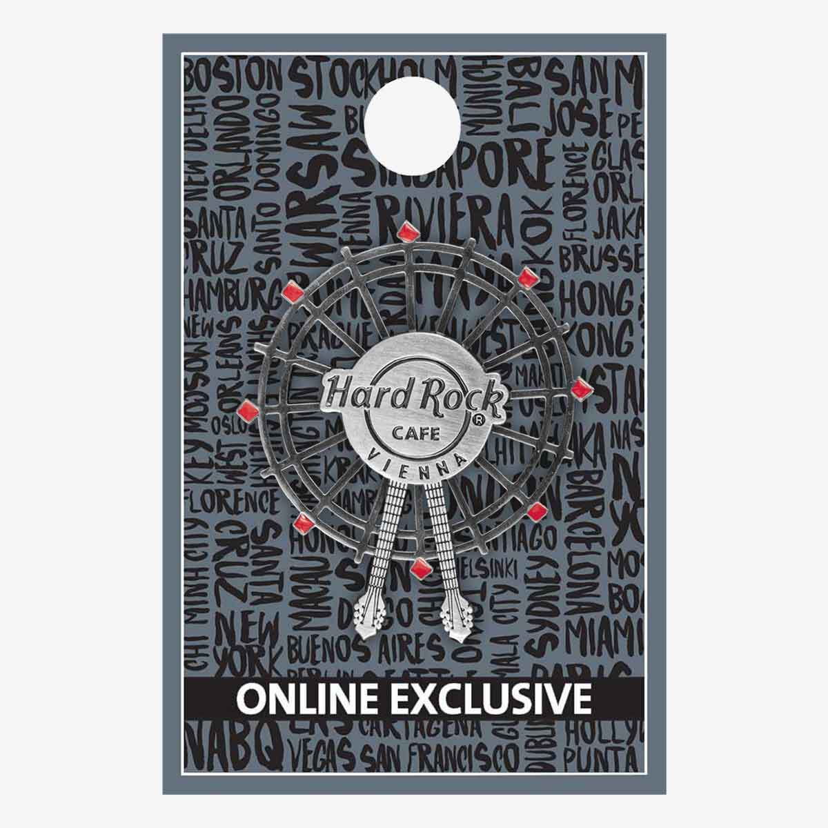 Vienna Ferris Wheel Spinner Pin | Online Rock Shop