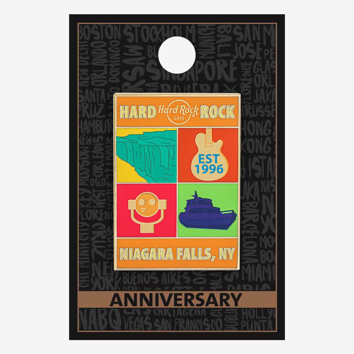 Hard Rock Cafe Niagara Falls ピンバッジ Niagara Falls USA Puzzle Piece Pin | Online Rock Shop