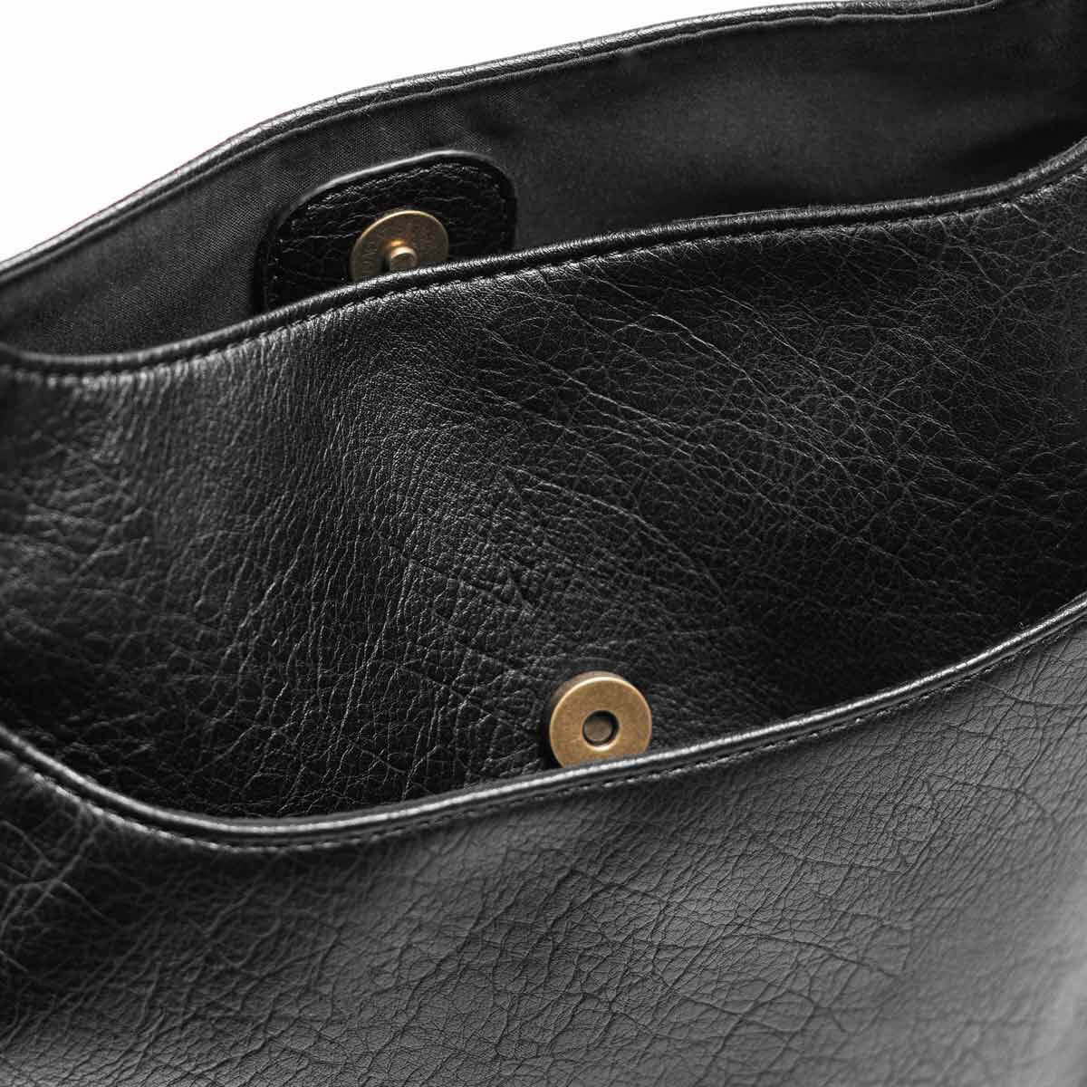 Hard Rock Guitar Strap Hobo Bag in Black | Online Rock Shop