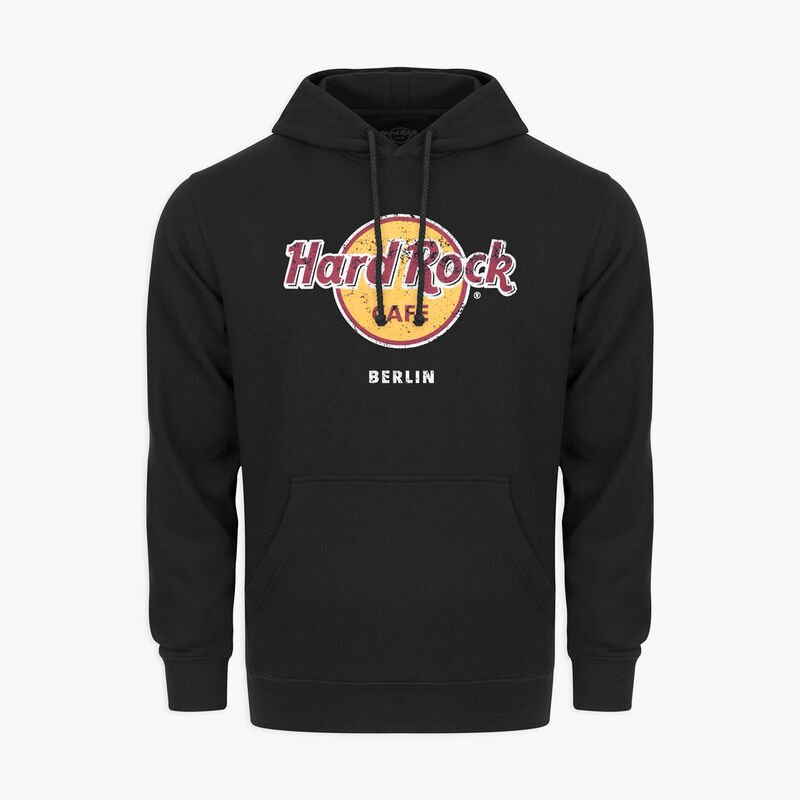 Classic Logo Hoodie in Black | Online Rock Shop