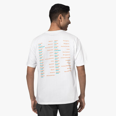 Oracle Red Bull F1 Racing Tour Date Tee in White