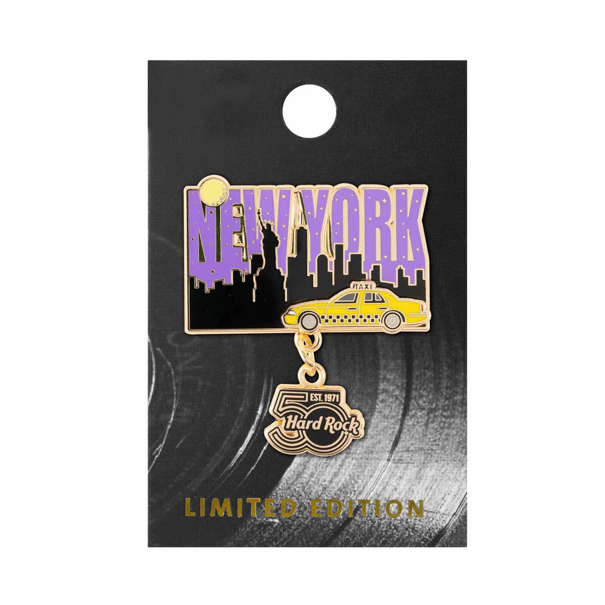 50th Anniversary Core New York Starlit Sky Pin | Online Rock Shop