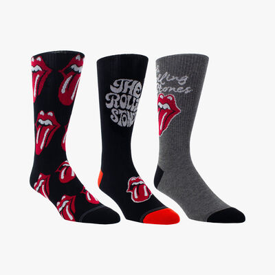 Rolling Stones 3 Pack Socks Rolling Stones 3 Pack Socks