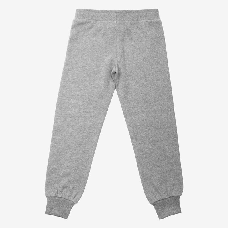 Rock Kids Jogger Pants in Grey with Rose Design