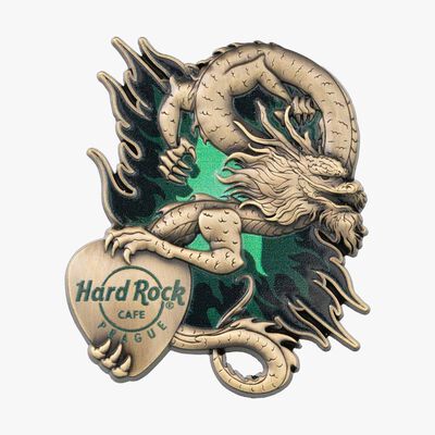 3D Asia Dragon Pin 3D Asia Dragon Pin