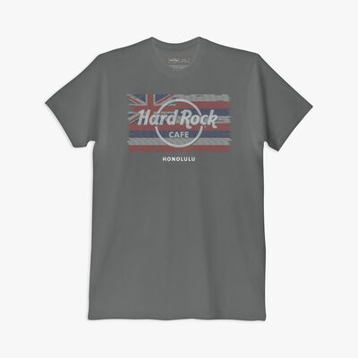 Repeat City Local Flag Tee In Charcoal Gray Repeat City Local Flag Tee In Charcoal Gray