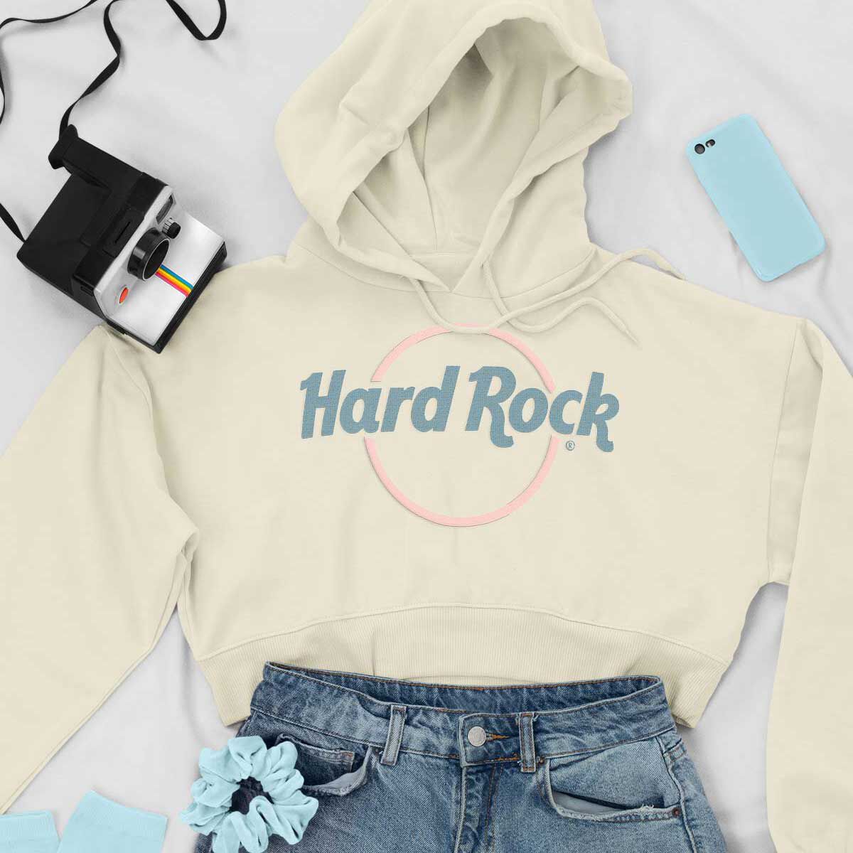 Hard rock cafe top hoodie women's