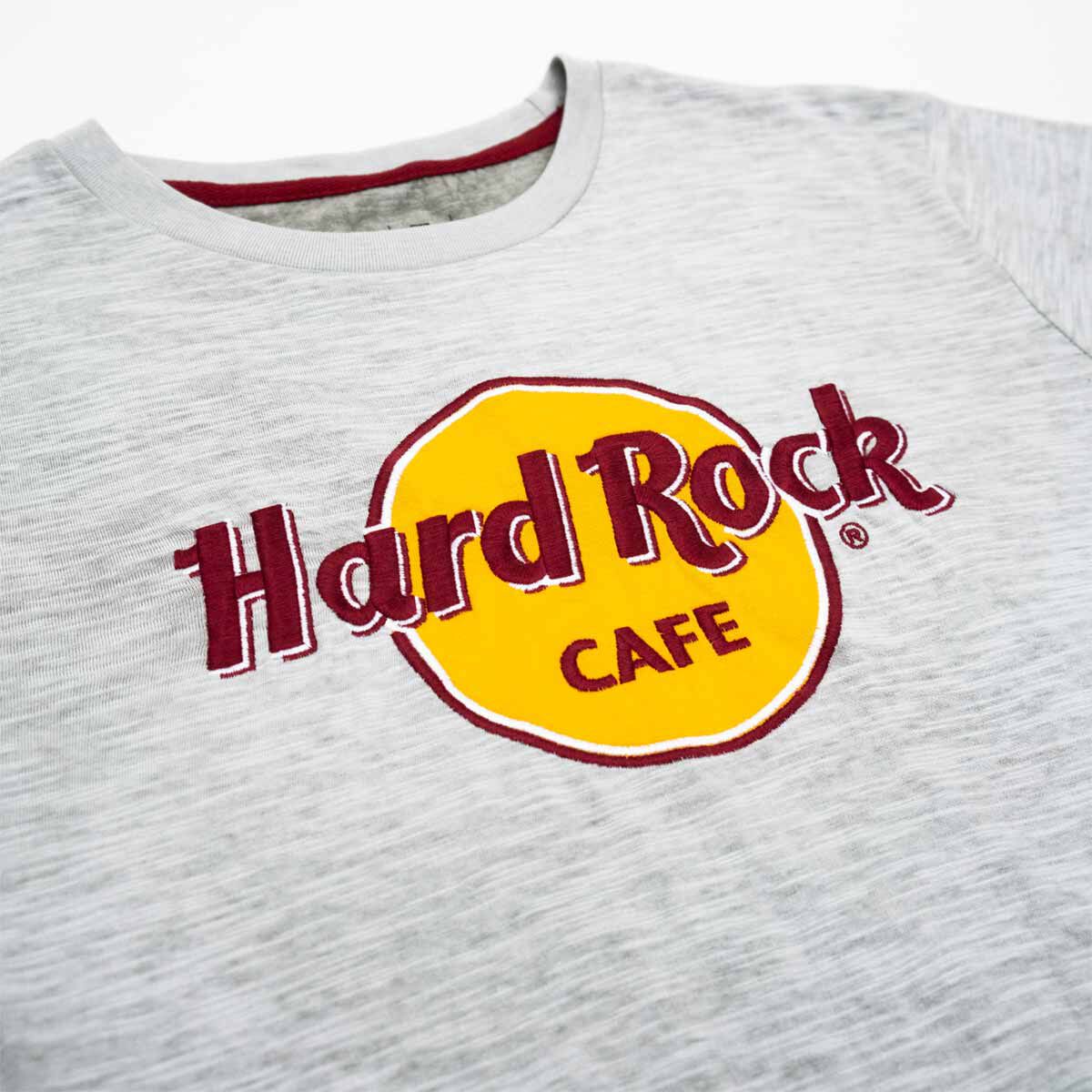 Hard Rock Adult Fit Elevated Classic Grey Tee