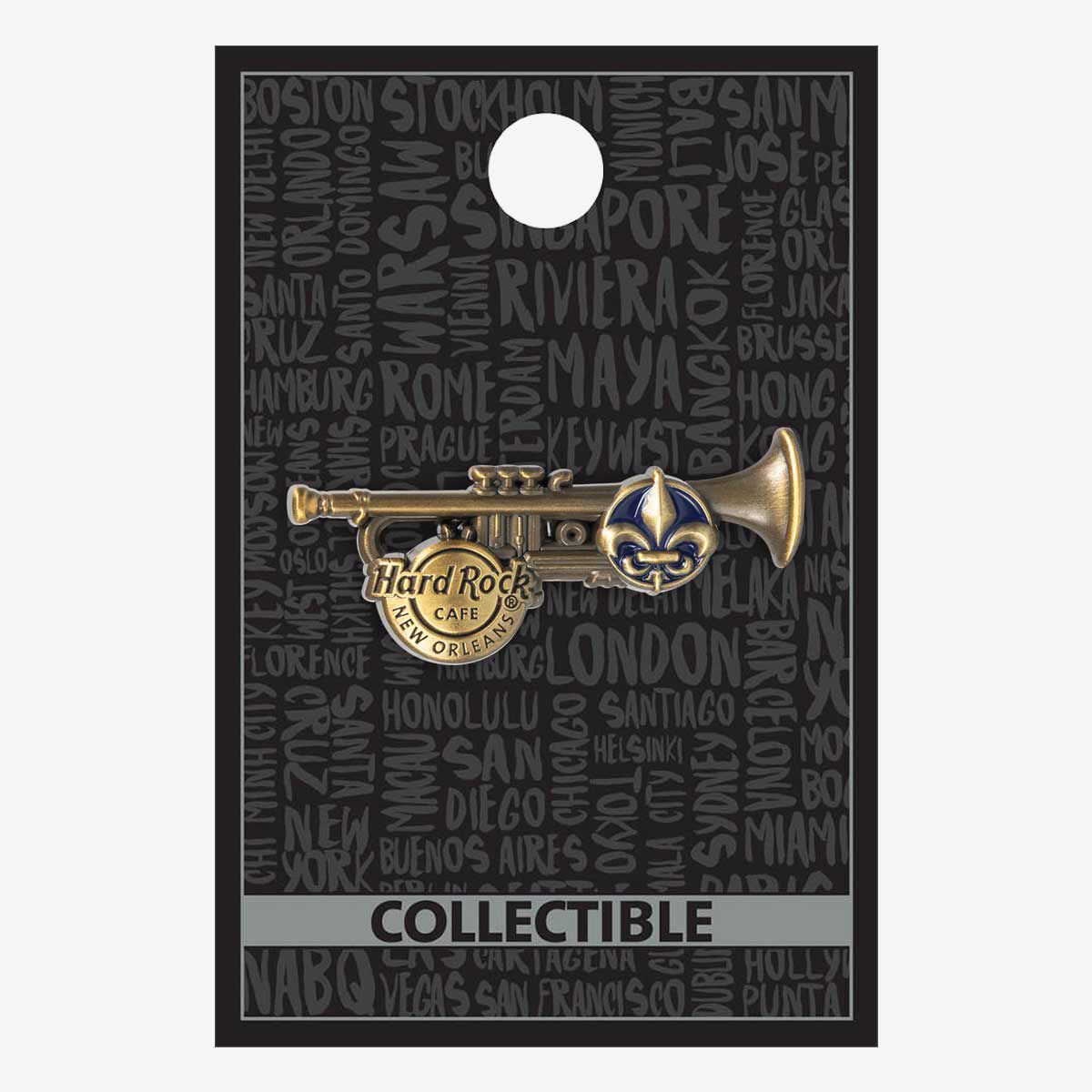 New Orleans Satchmo Pin | Online Rock Shop