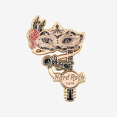 Vienna Mask Guitar Pin