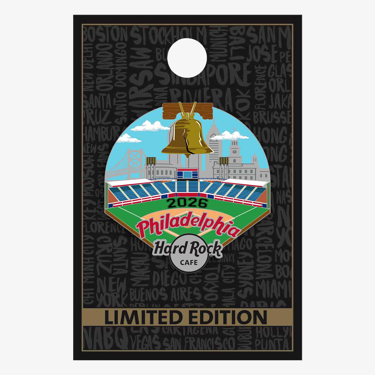 Hard Rock Cafe Philadelphia 2026 Midsummer Jam Limited Edition Pin