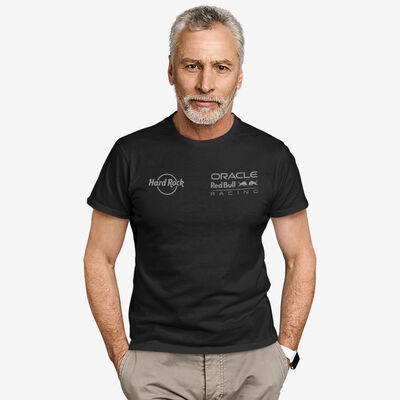 Oracle Red Bull Racing Performance Tee in Black Oracle Red Bull Racing Performance Tee in Black