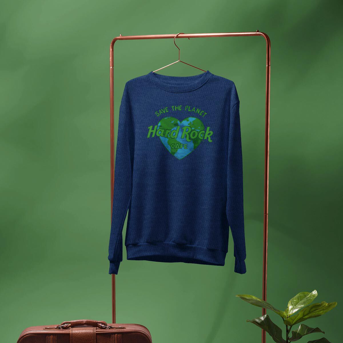 Hard rock cafe save the planet sweatshirt outlet