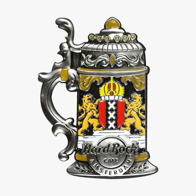 Amsterdam 3D Beer Stein Pin