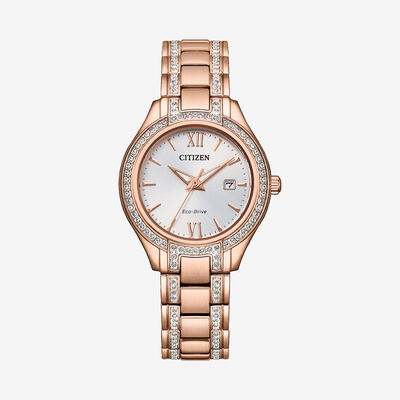Citizen Ladies Silhouette Crystal Timepiece Citizen Ladies Silhouette Crystal Timepiece