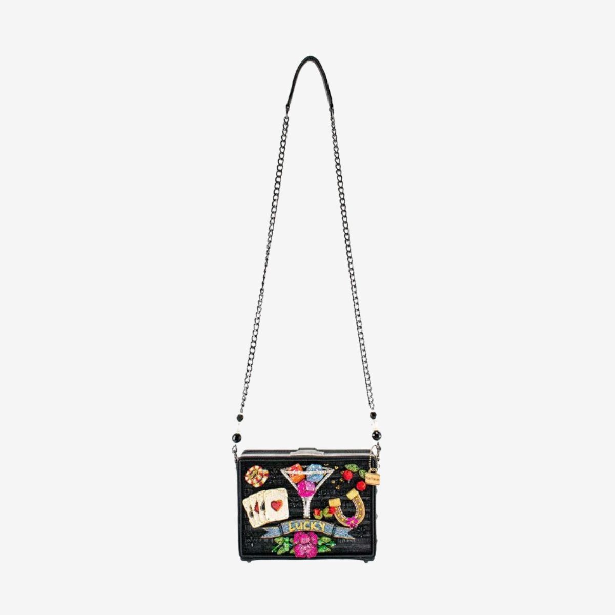 Mary Frances Lady Luck Casino Crossbody Handbag | Online Rock Shop