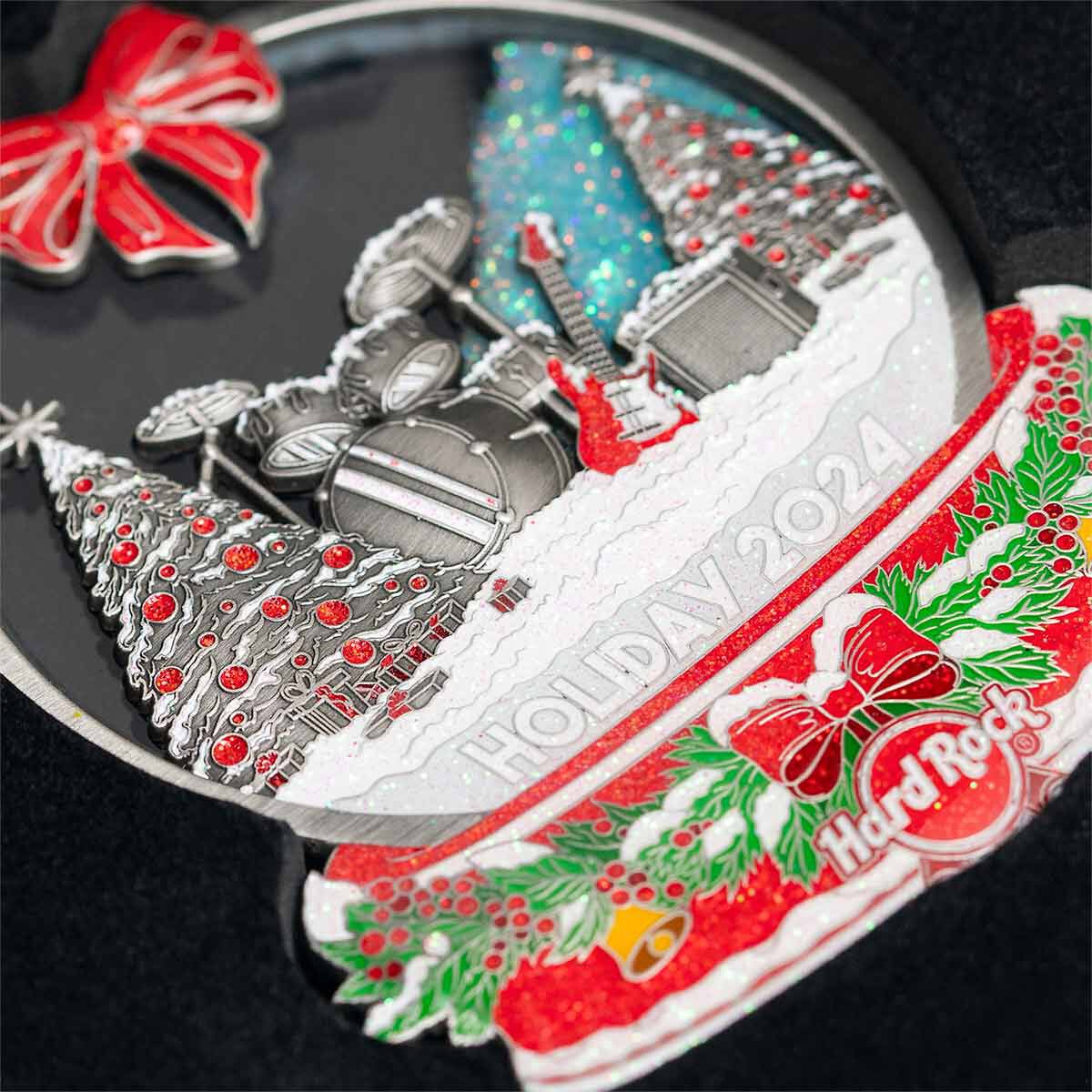 Jumbo Holiday Snow Globe 3D Pin | Online Rock Shop