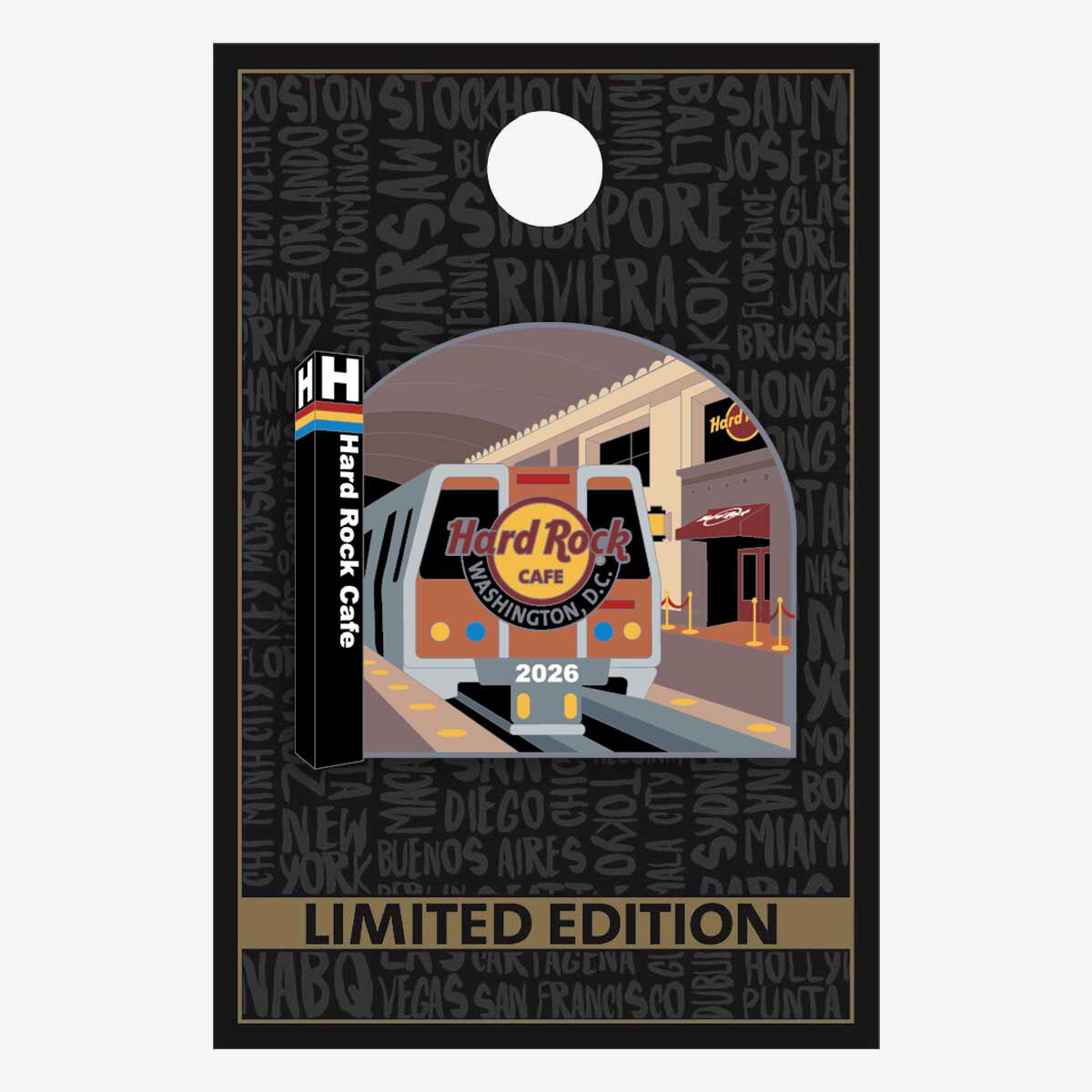 Hard Rock Washington D.C. Ride That Train 2026 Limited Edition Pin
