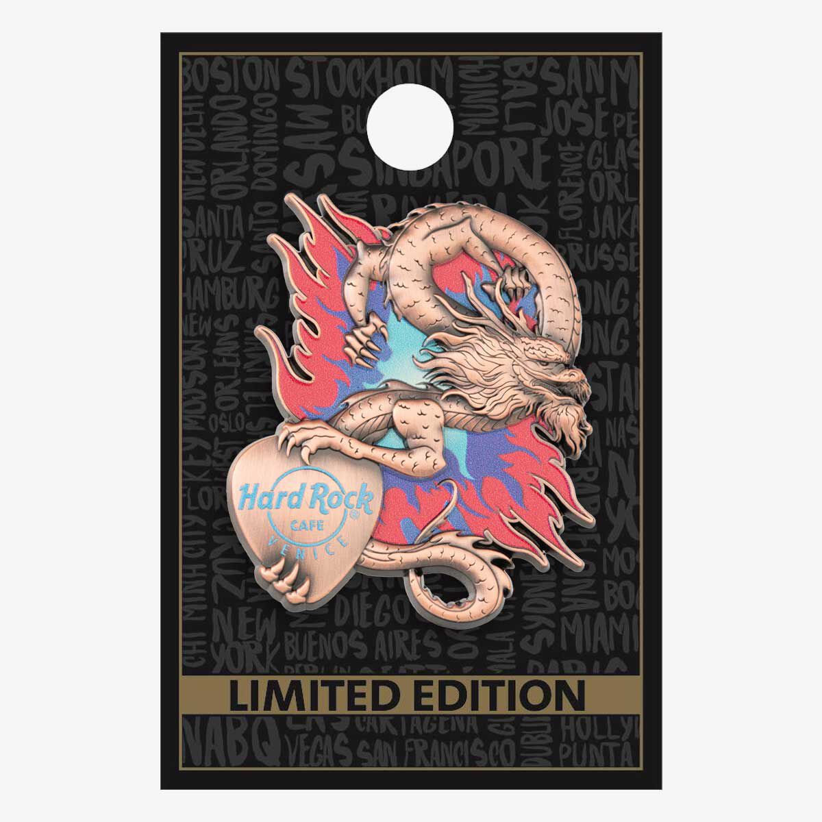 3D Asia Dragon Pin | Online Rock Shop
