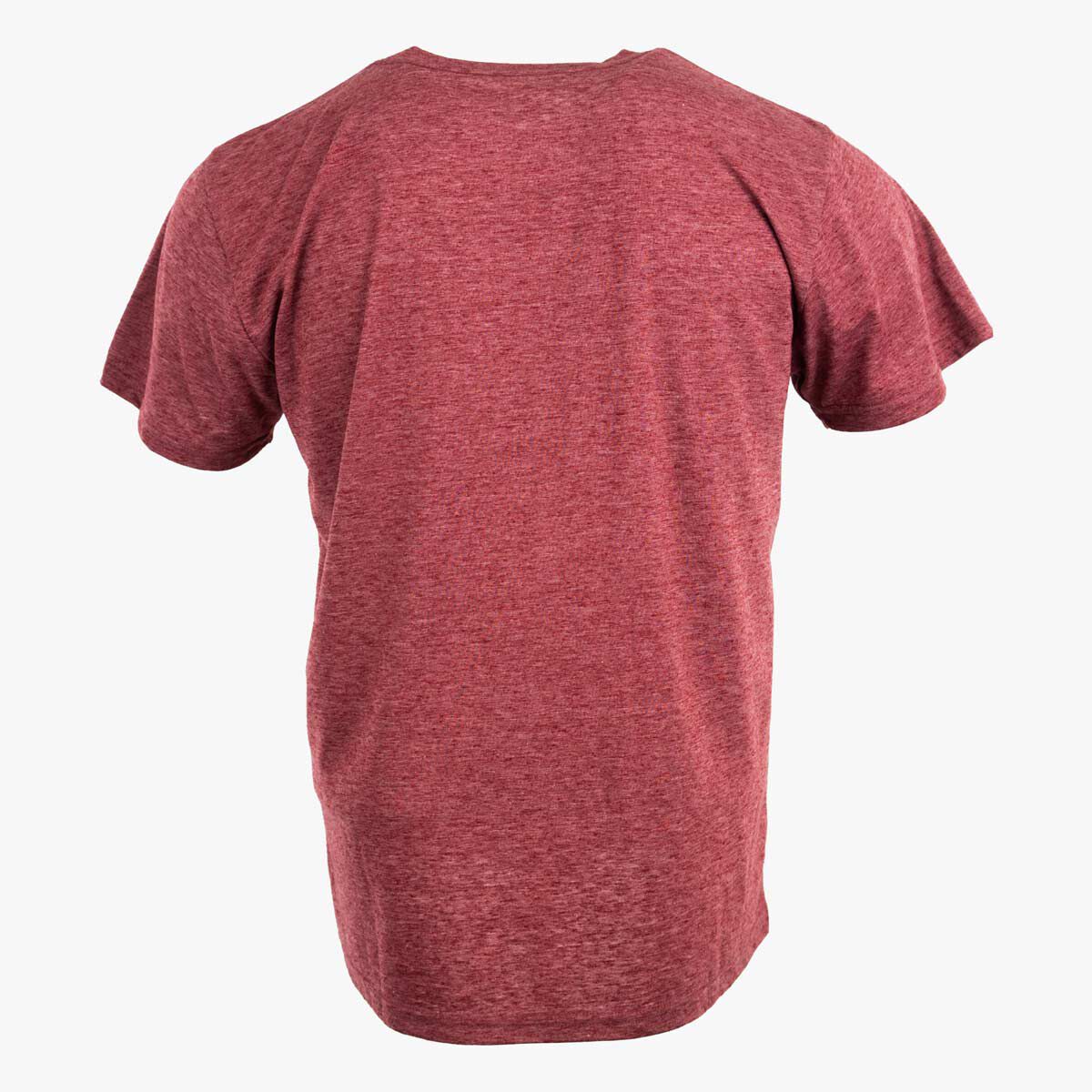 Guitar Company Relaxed Fit Skull Tee in Marbled Maroon