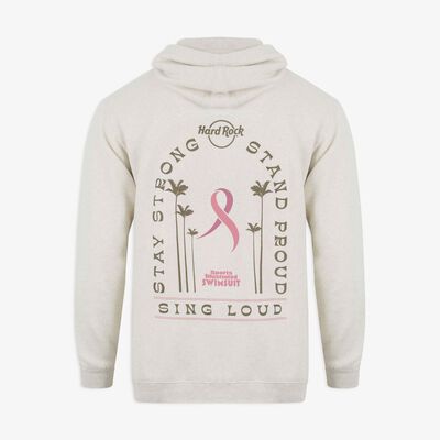 Pinktober 2025 Unisex Pullover Fleece Hoodie in Natural Heather Pinktober 2025 Unisex Pullover Fleece Hoodie in Natural Heather
