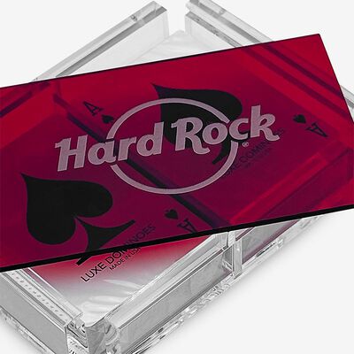 Double Card Deck in Red