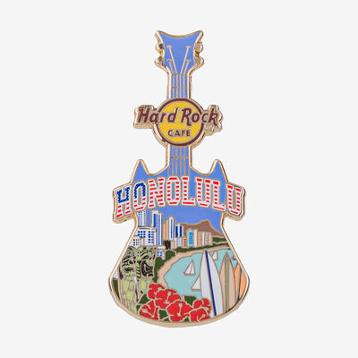 Guitar V20 City Tee Pin Guitar V20 City Tee Pin
