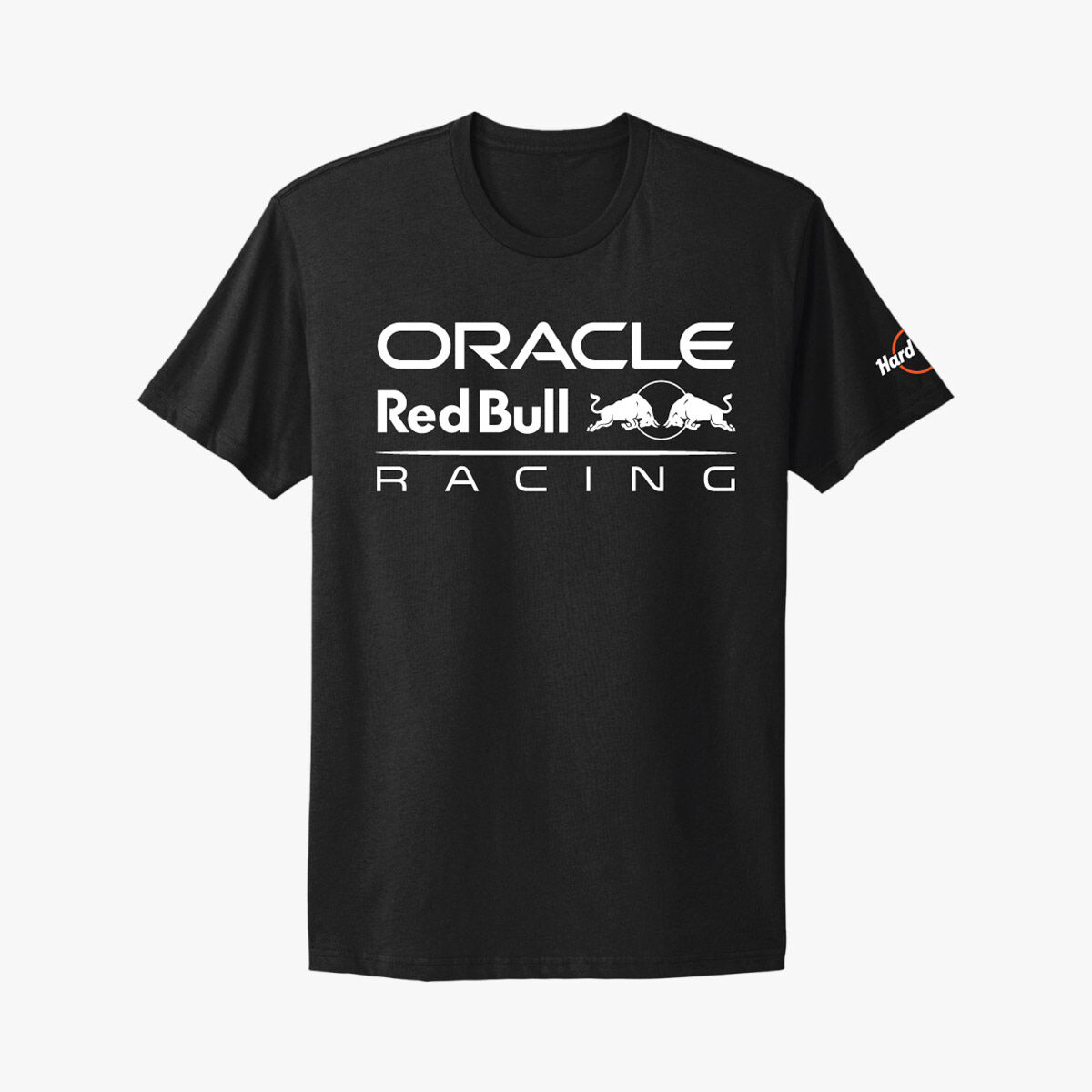 Channel the speed and style of Red Bull Racing with the Oracle F1 Big Logo T Shirt in Black a Hard Rock exclusive Online Rock Shop